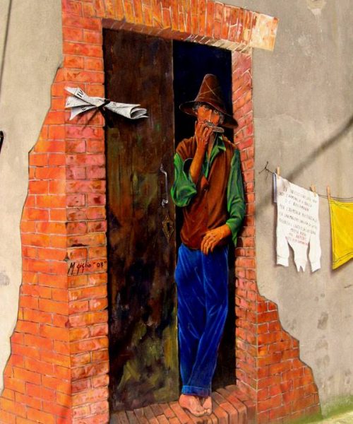 Murales a Saludecio