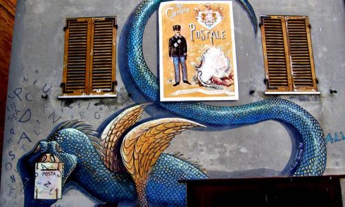 Murales di Saludecio - centro storico