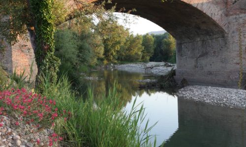 Fiume Conca a Morciano di Romagna