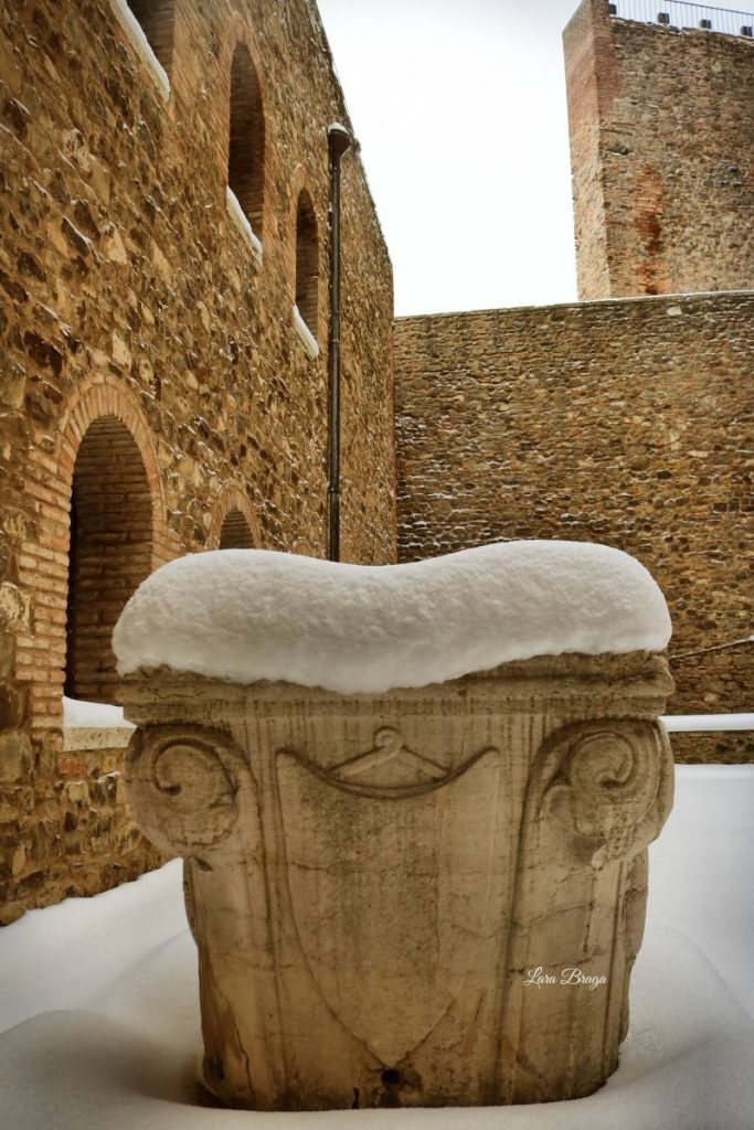 Rocca di Montefiore Conca sotto la neve