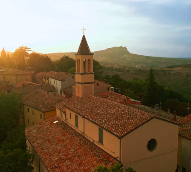 Sassofeltrio vista dall'alto