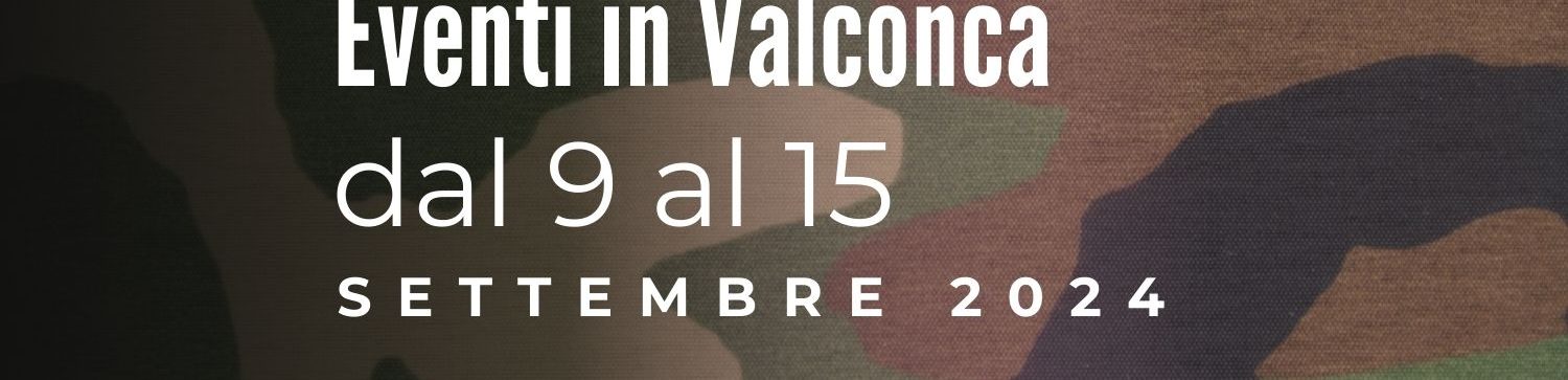 Eventi in Valconca dal 9 al 15 settembre