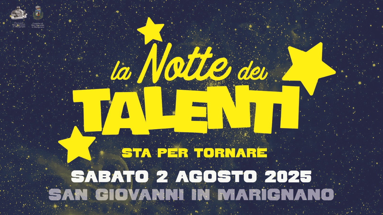 La Notte dei Talenti 2025 – San Giovanni in Marignano