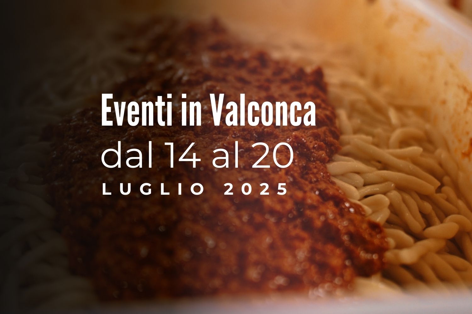 Eventi in Valconca dal 14 al 20 luglio 2025