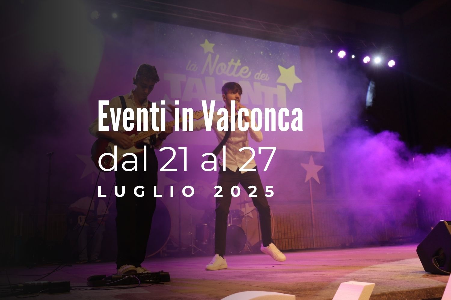 Eventi in Valconca dal 21 al 27 luglio 2025